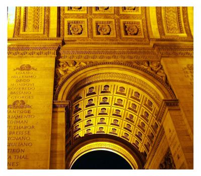 Night at the Arc de Triomphe