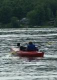 Girl & Dog Kayaking