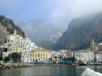 Amalfi from a small boat 4