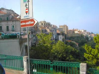 Vietri on the Amalfi Coast - entering the city