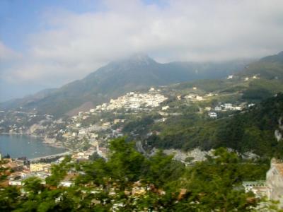  Amalfi Coast - Ravello to Vietri (while going from our hotel in Ravello to Montecassino)