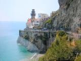 Amalfi Coast on Amalfi Drive: Going from Naples Capodichino Airport to our hotel (Marmorata) in Ravello 3