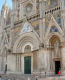 Duomo of Orvieto: Started in 1290 - took 300 years to build. Striking gothic facade with bas-reliefs and mosaics.
