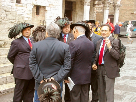 military ceremonial hats