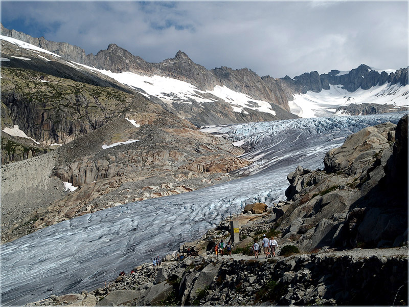 Rhonegletscher / Rhone glacier (Valais)