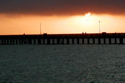 Pier and Sun