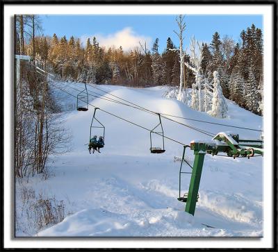 Ski Lift at Lutsen