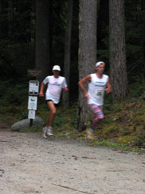 Eric Clifton & Uli Steidl at Buck Creek<br>1.7 miles</br>
