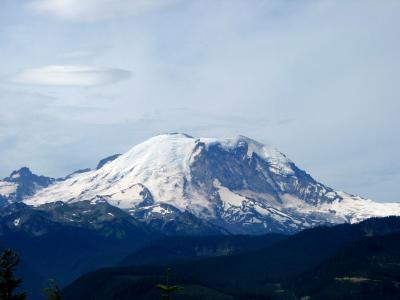 Mt. Rainier from Sun Top  Mile 38