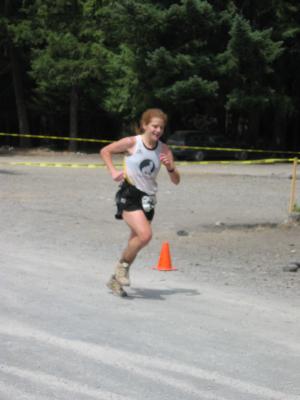 <br>Nikki Kimball</br> <br>1st woman -- course record 7:46:33</br>