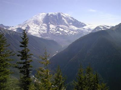Mt. Rainier toward Winthrop Glacier & West Fork White River (RN)