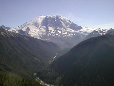 Mt. Rainier - toward Winthrop Glacier & West Fork White River - further up the trail (RN)