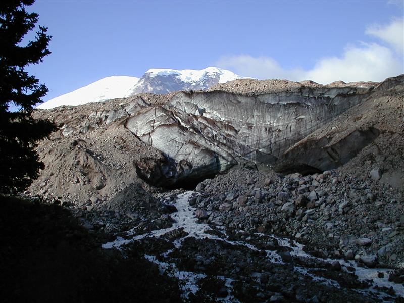 Winthrop Glacier.  Headwater of the White River. (RN)