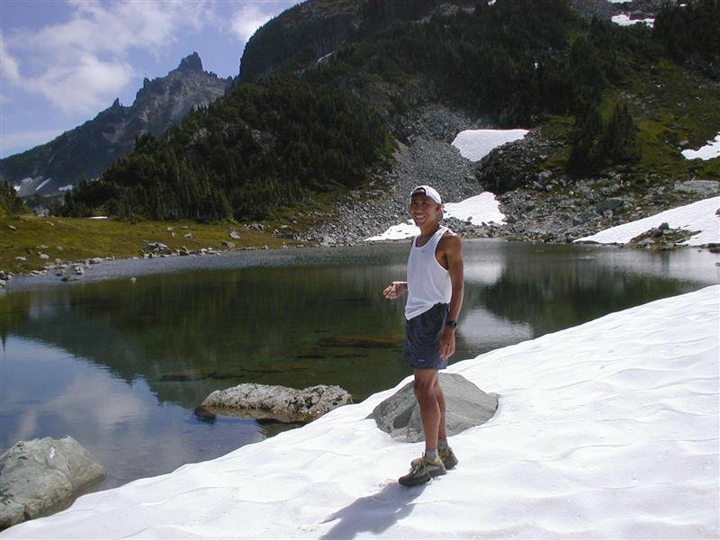 Windy Gap Lake - food stop  (RN)