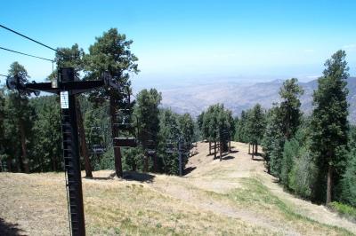 Sky Lift Ride To Top Of Mt Lemmon at 9150 ft