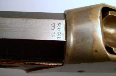 Caliber Marking Detail on Barrel