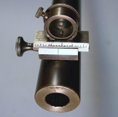 Peabody Windage Adjustable Front Sight Graduation Marking Detail