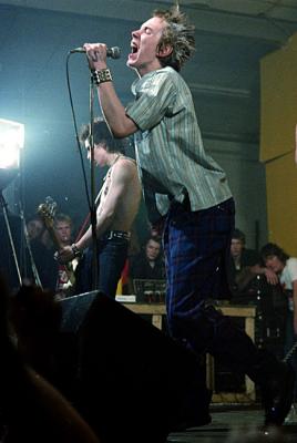 Sex Pistols; Johnny Rotten & Sid Vicious