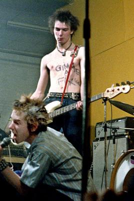 Sex Pistols; Johnny Rotten & Sid Vicious