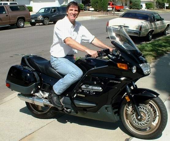 Rick getting ready for the Big Sur ride