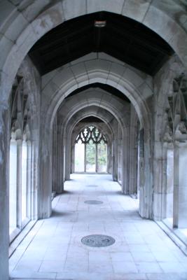 stone hallways of gray