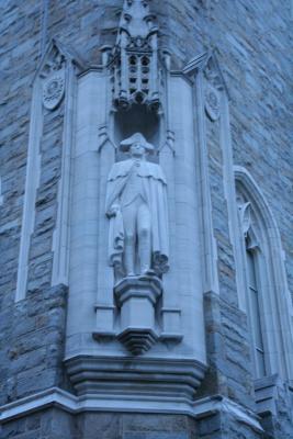 forever he stands and watches