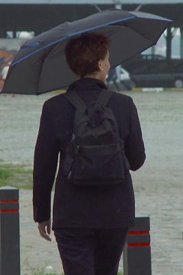 umbrella lady