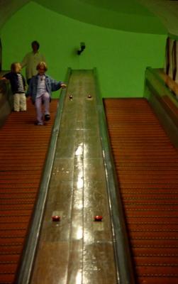 way down