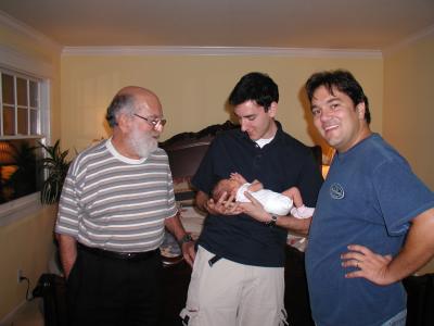 Grandpa G, Uncle JD and Dad