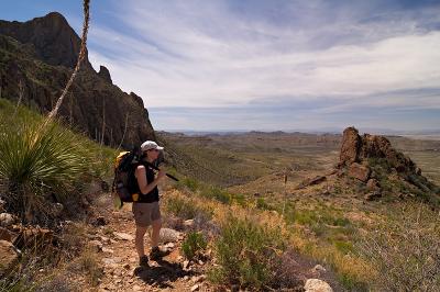 Desert View from Oak Spring Trail