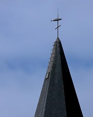 The strange church tower