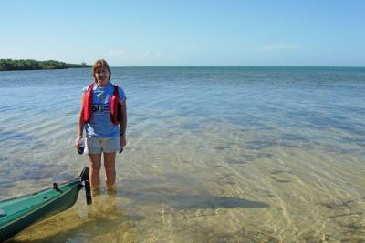 Clear water off Long Key