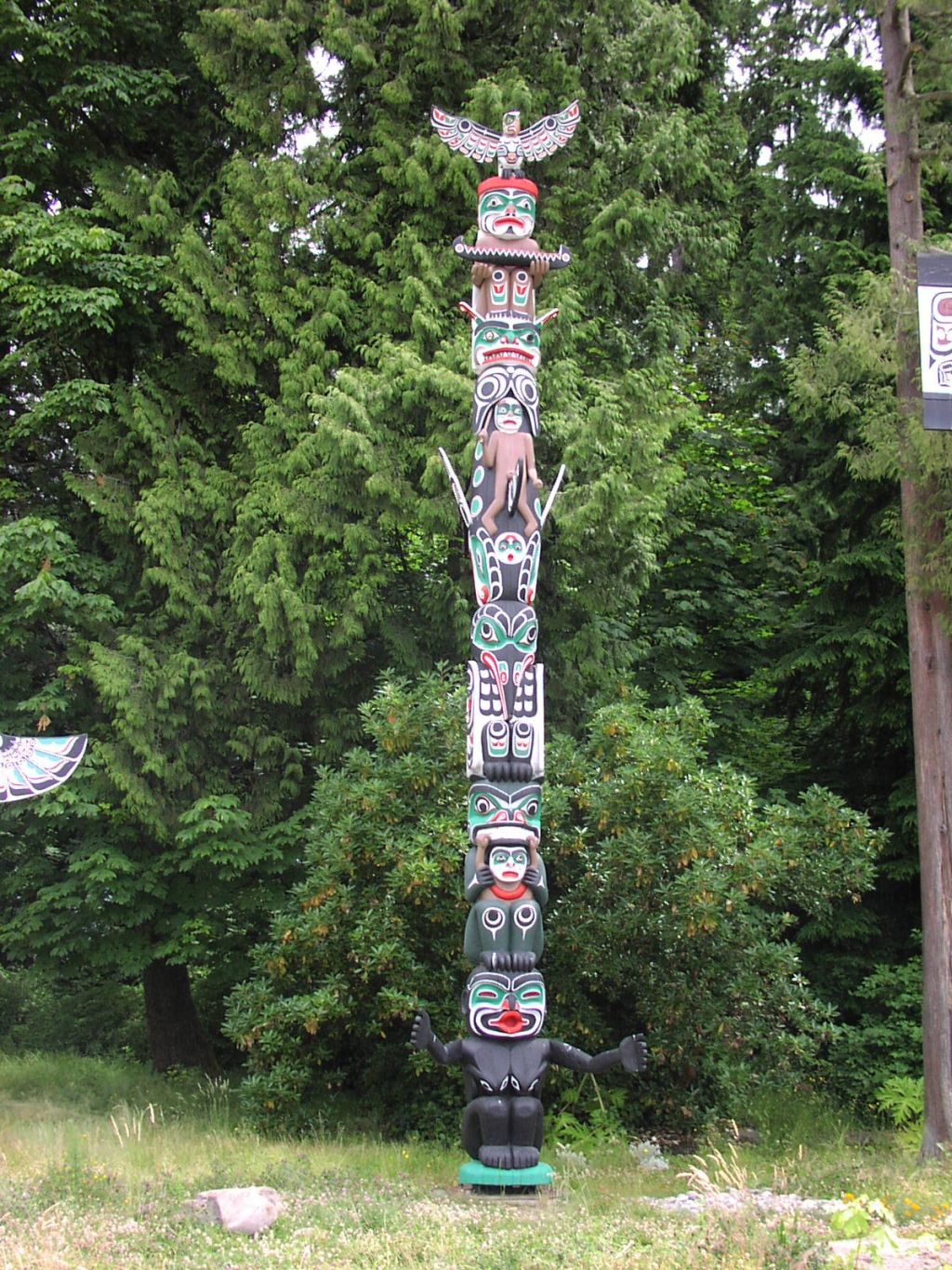 Totem Pole Stanley Park