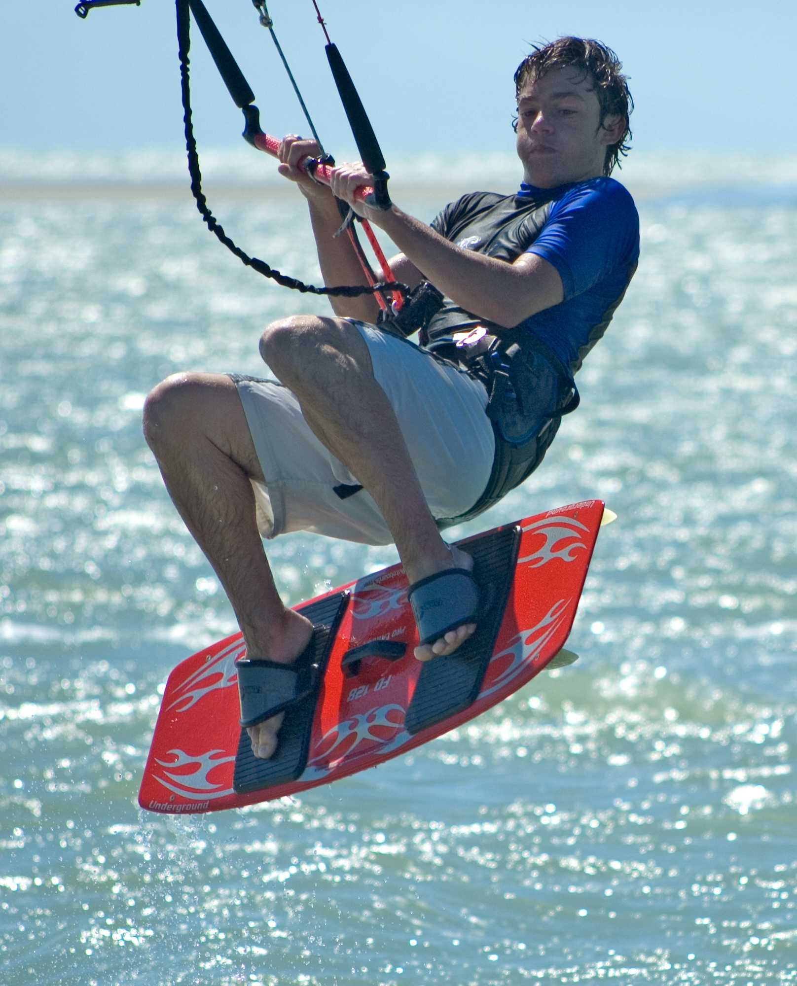 Kite surfer, Tahunanui, Nelson