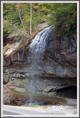 Bridal Veil Falls - North Carolina