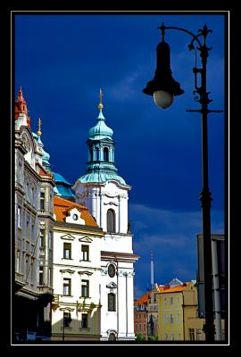 St. Nicholas Church at the Old Town Square in Prague