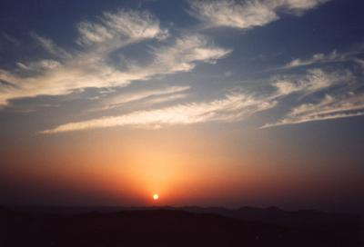 Syrian sunset