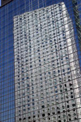 Reflected tower