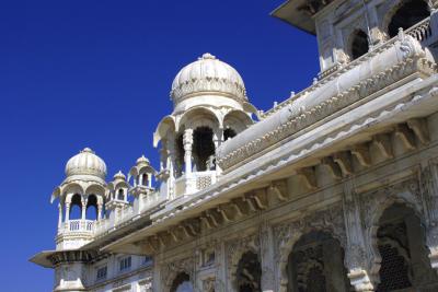 Detail - Pillar & Lattice Carving, Jaswant Thada