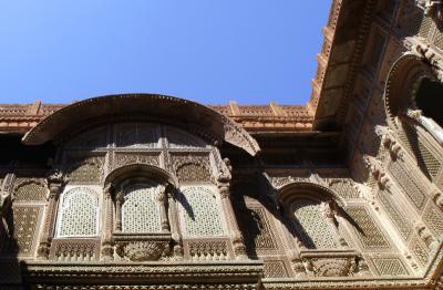 Detail - Stone Lattice Windows, Mehrangarh Fort
