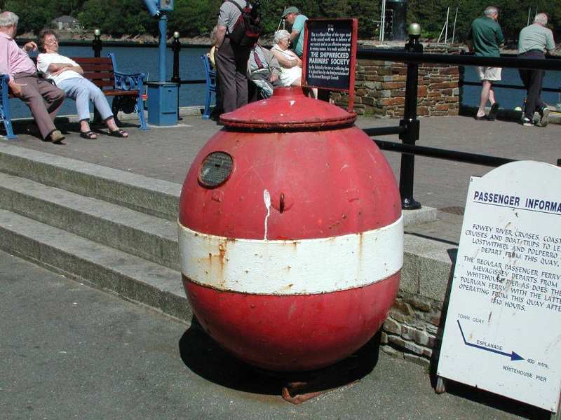 Fowey - Devon WWII Naval Mine.jpg