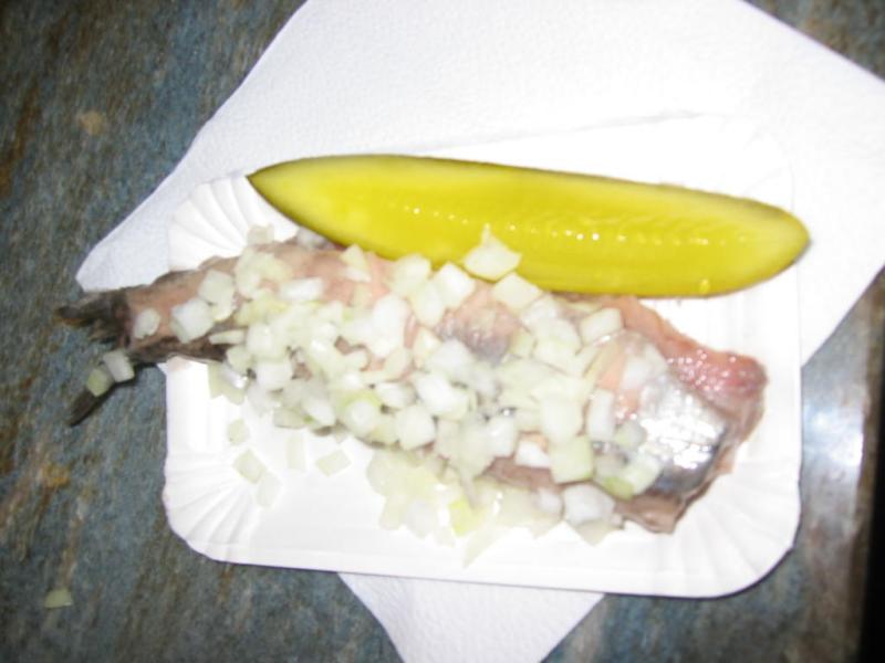 Yum - haring!