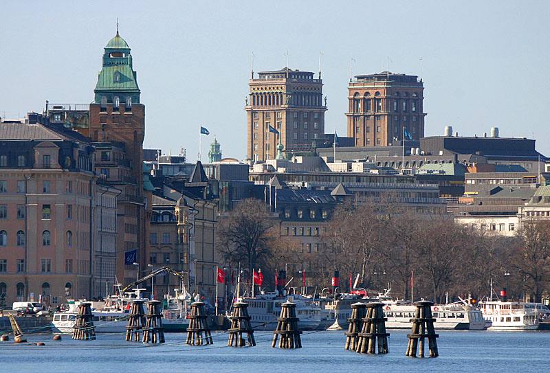Nybroviken och Kungstornen