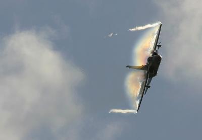 The RAF's solo Tornado F.3 display on show at this year's Leuchars Airshow