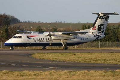 The Dash 8 is due to be phased out of BA Citiexpress service in favour of an all-jet fleet