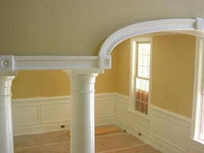 The dining room color will be changed to a dramatic deep red