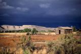 Storm Brewing Over the Big Horn Mts., Wyoming