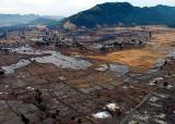 destroyed-village in Sumatra