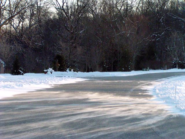 Wind Blowing Snow