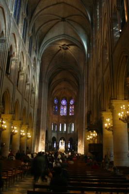 The interior of the Cathedral